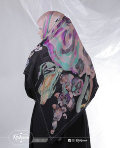 Rose Silk Scarf